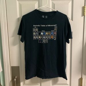Periodic table of Minecraft Beta shirt